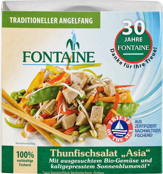 Fontaine Aziatische tonijnsalade 200g